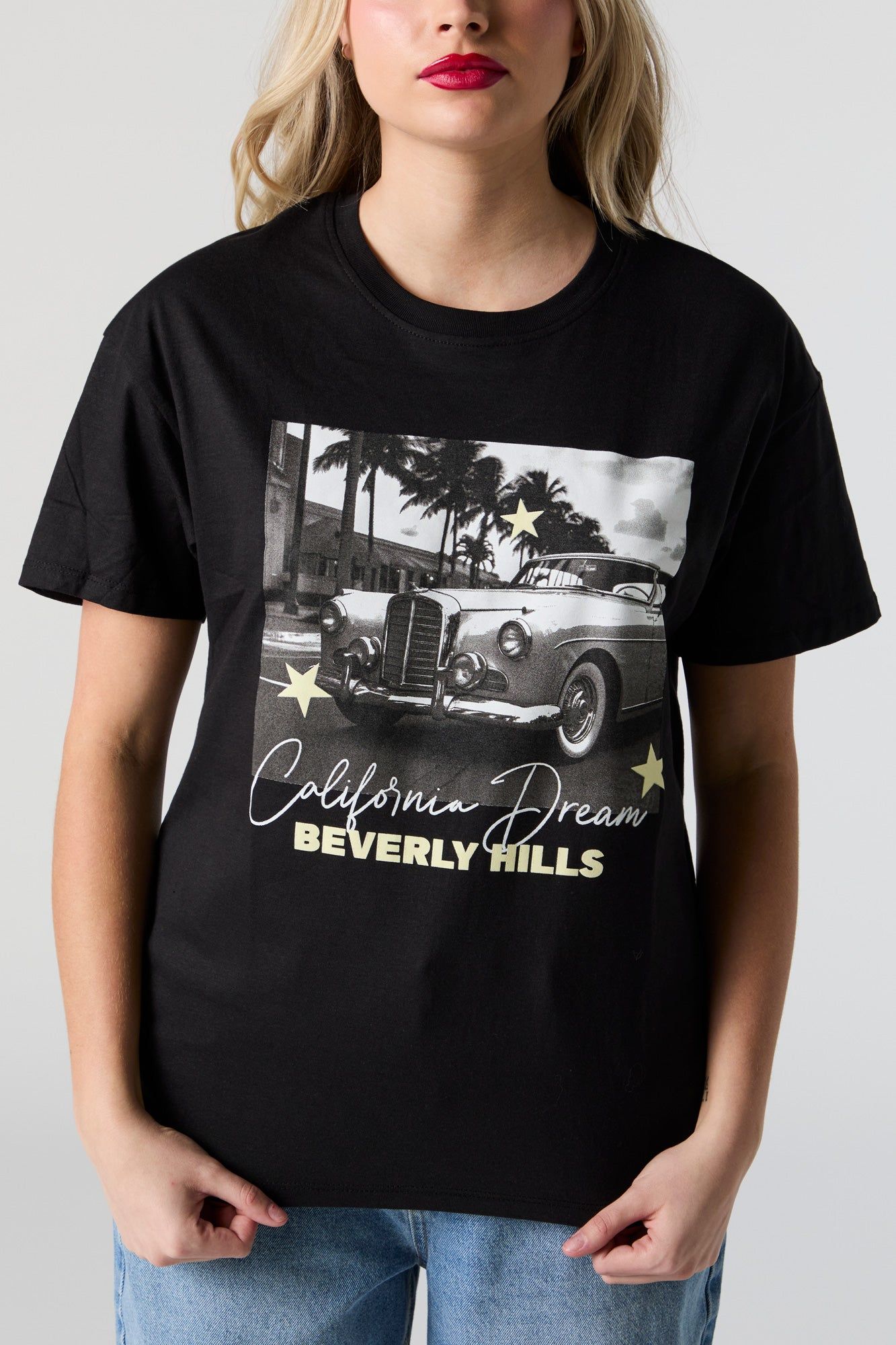 Beverly Hills Graphic Boyfriend T-Shirt sold by Urban Planet