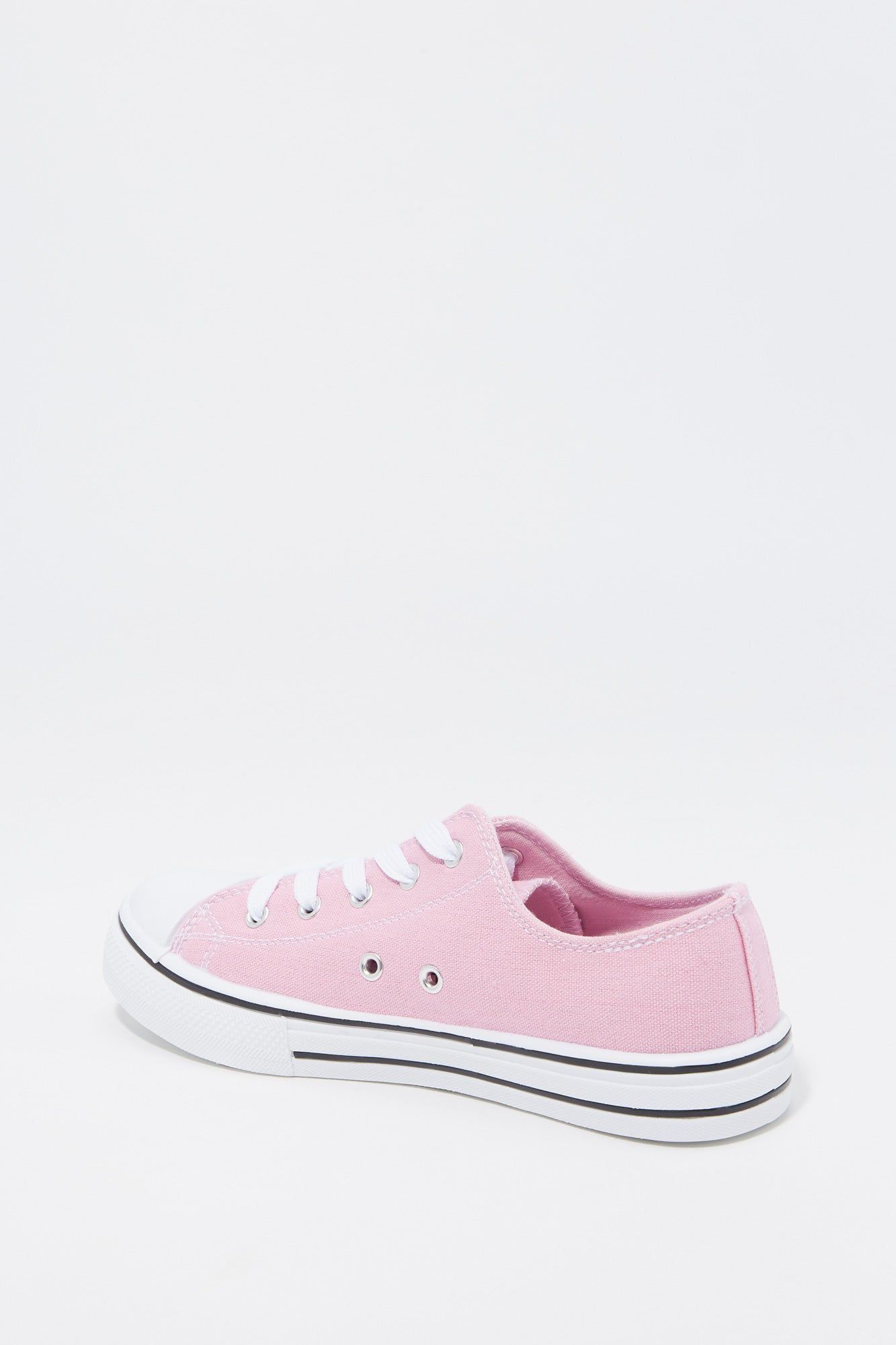 Girls Canvas Low Lace Up Sneaker sold by Urban Planet product image thumbnail 15