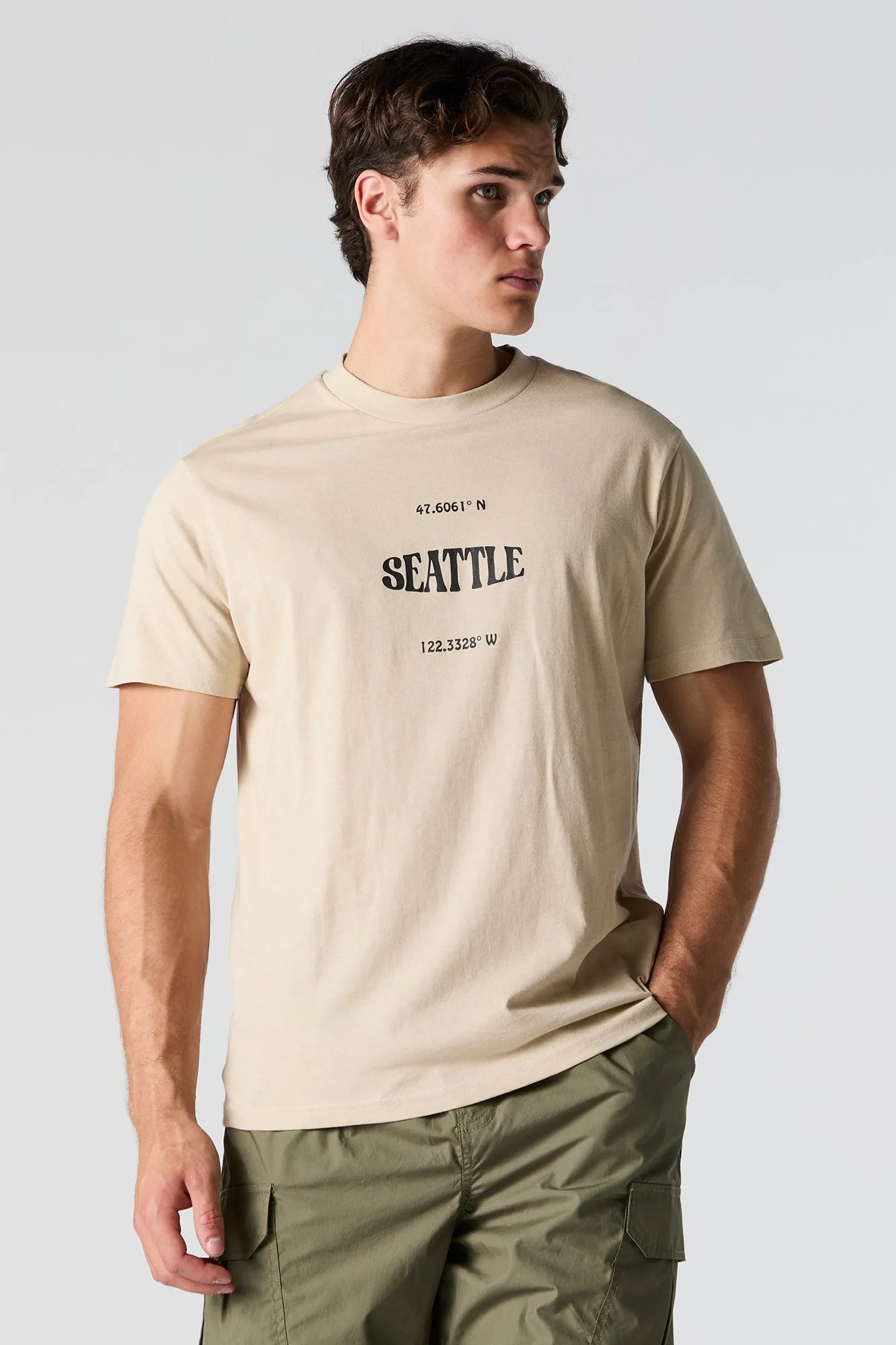 T-shirt à imprimé Sleepless in Seattle sold by Urban Planet product image thumbnail 2