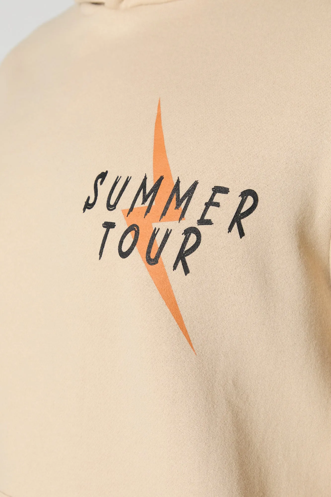 Summer Tour Graphic Fleece Hoodie sold by Urban Planet product image thumbnail 4