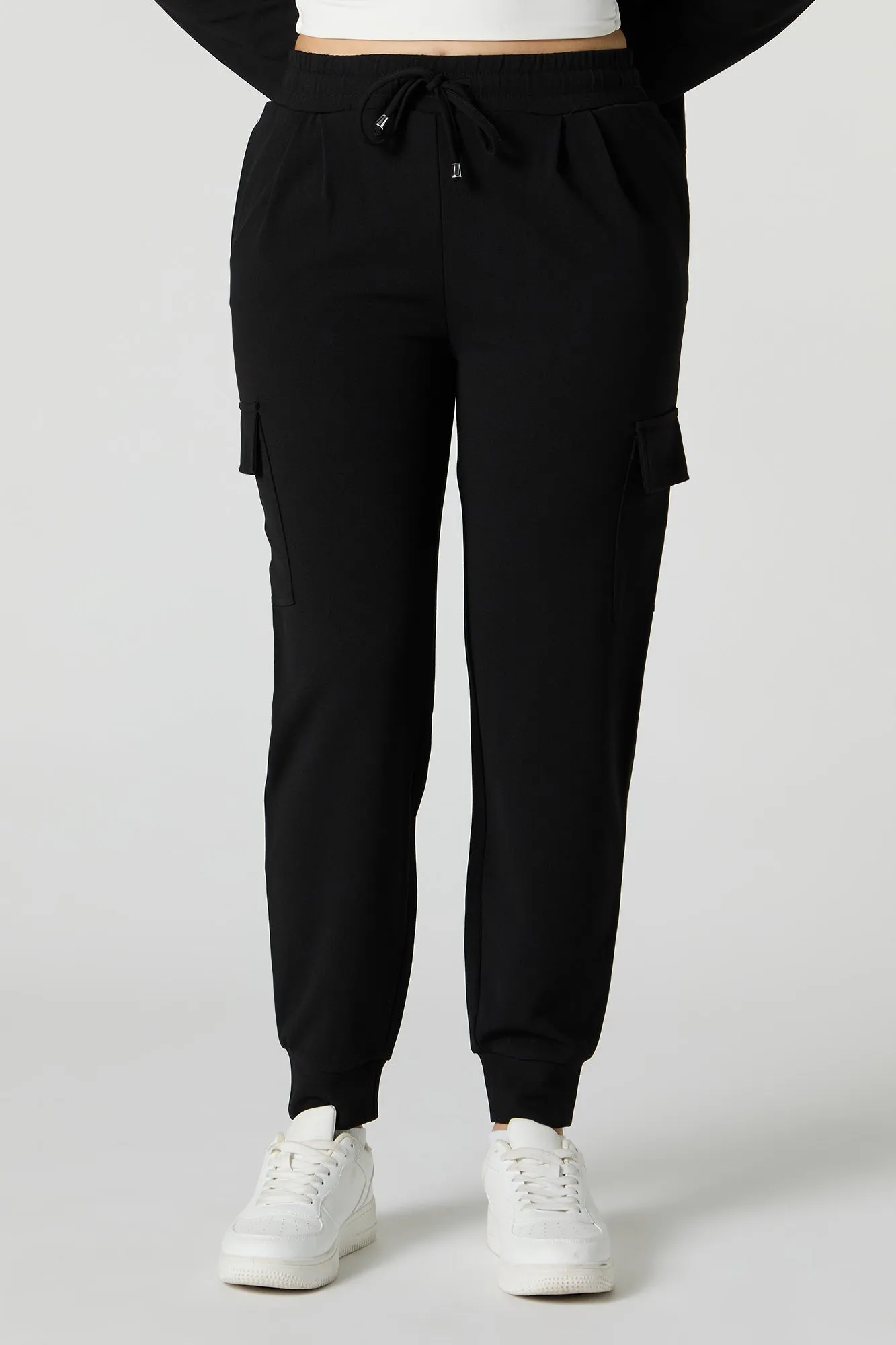 Jogger cargo habillé en crêpe sold by Urban Planet product image thumbnail 2