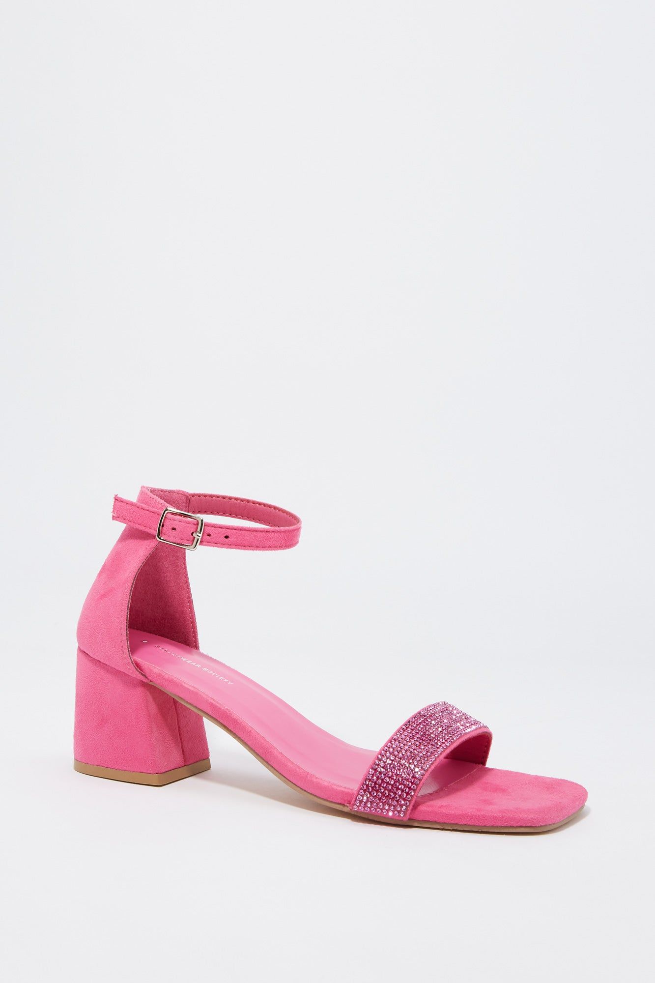 Rhinestone Ankle Band Medium Heel sold by Urban Planet product image thumbnail 3