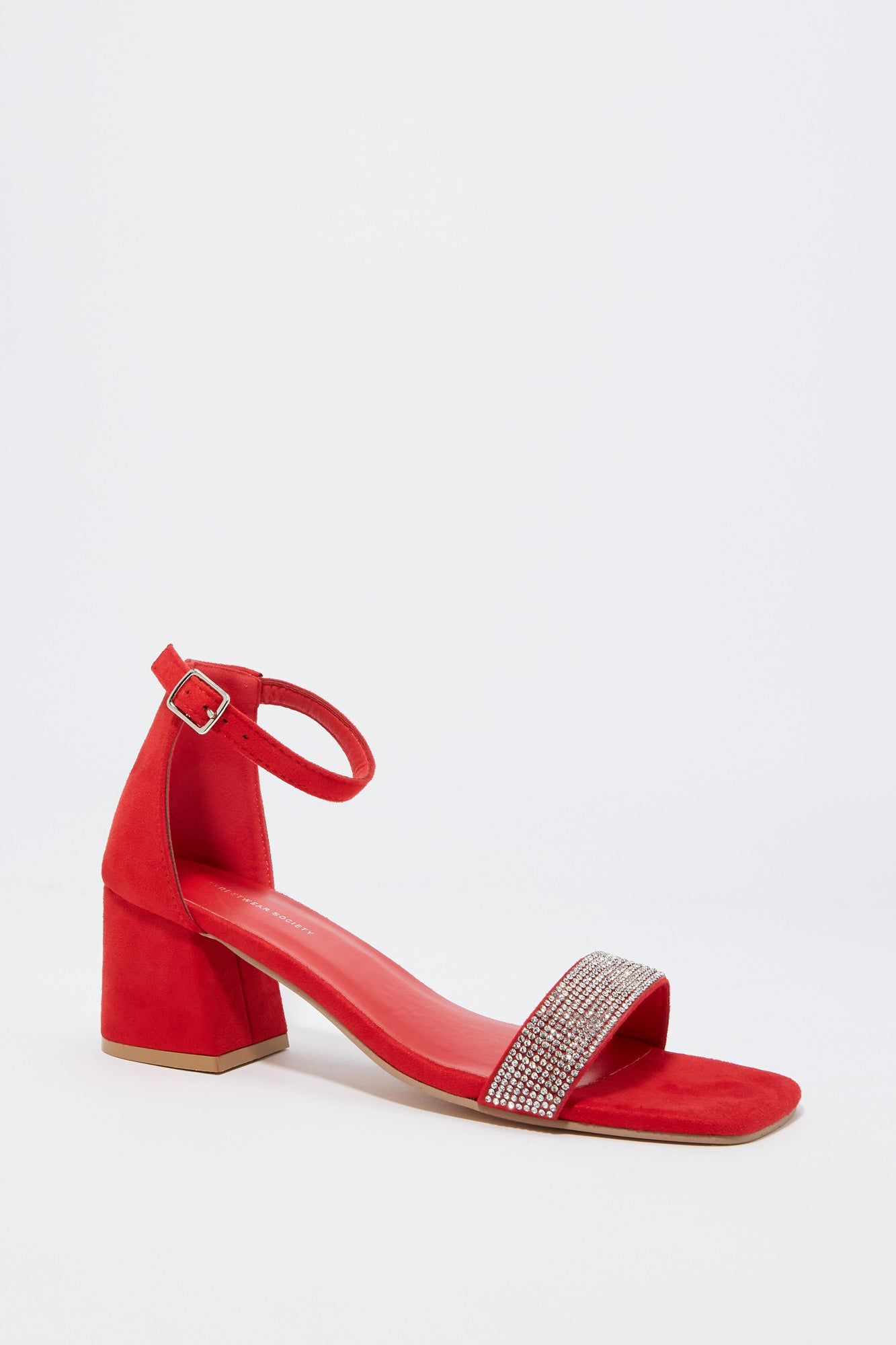 Rhinestone Ankle Band Medium Heel sold by Urban Planet product image thumbnail 8