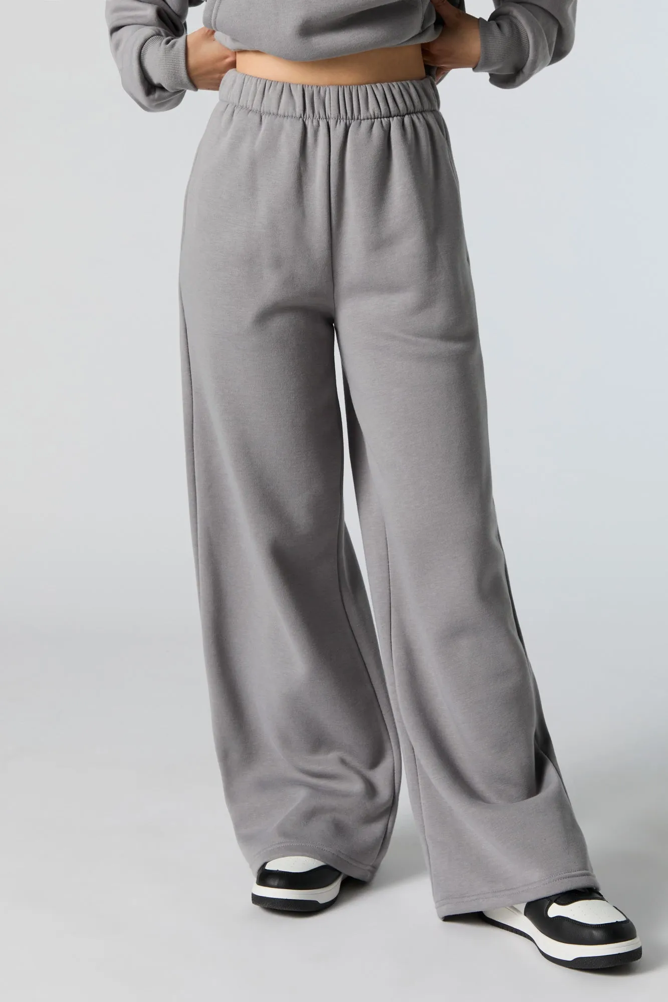 Everyday Fleece Wide Leg Sweatpant sold by Urban Planet product image thumbnail 5