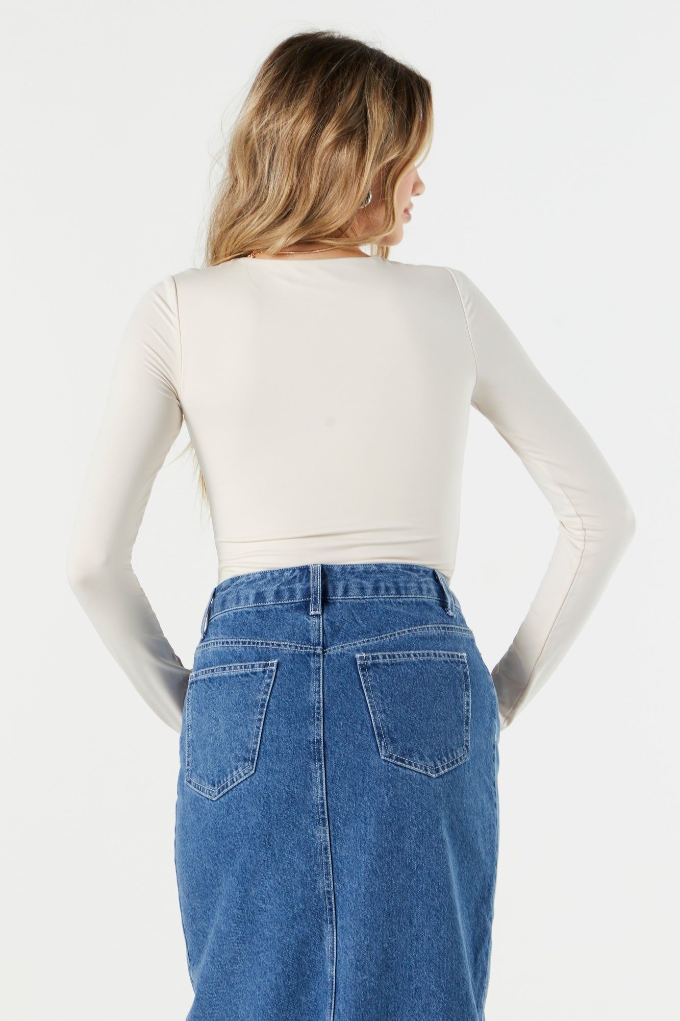 Maillot ras du cou à manches longues sold by Urban Planet product image thumbnail 12