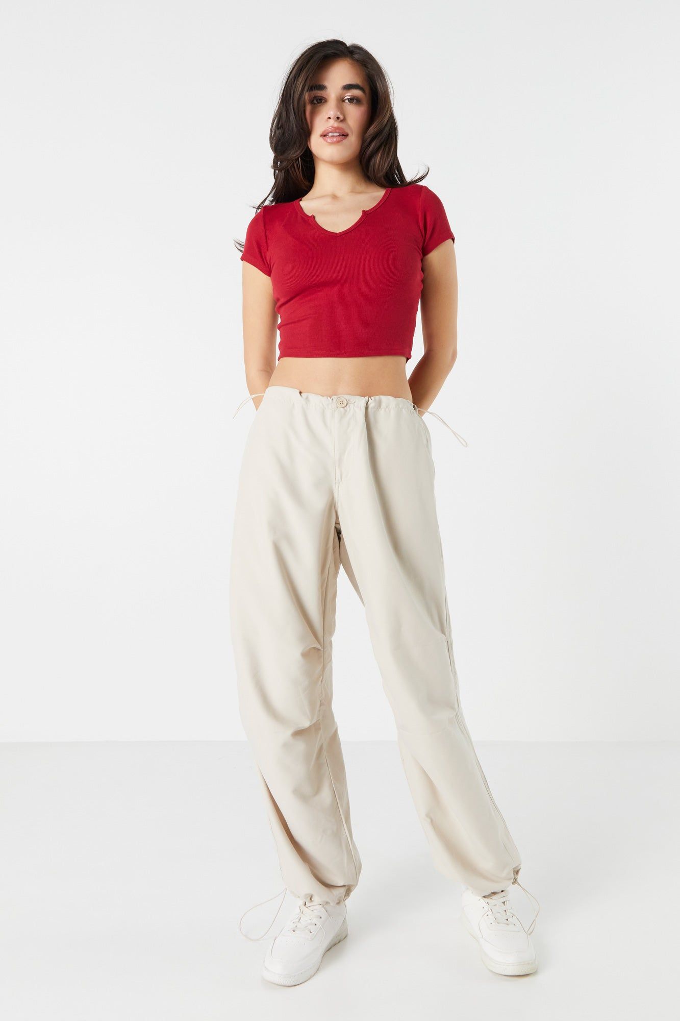 Ribbed Cropped T-Shirt sold by Urban Planet product image thumbnail 9