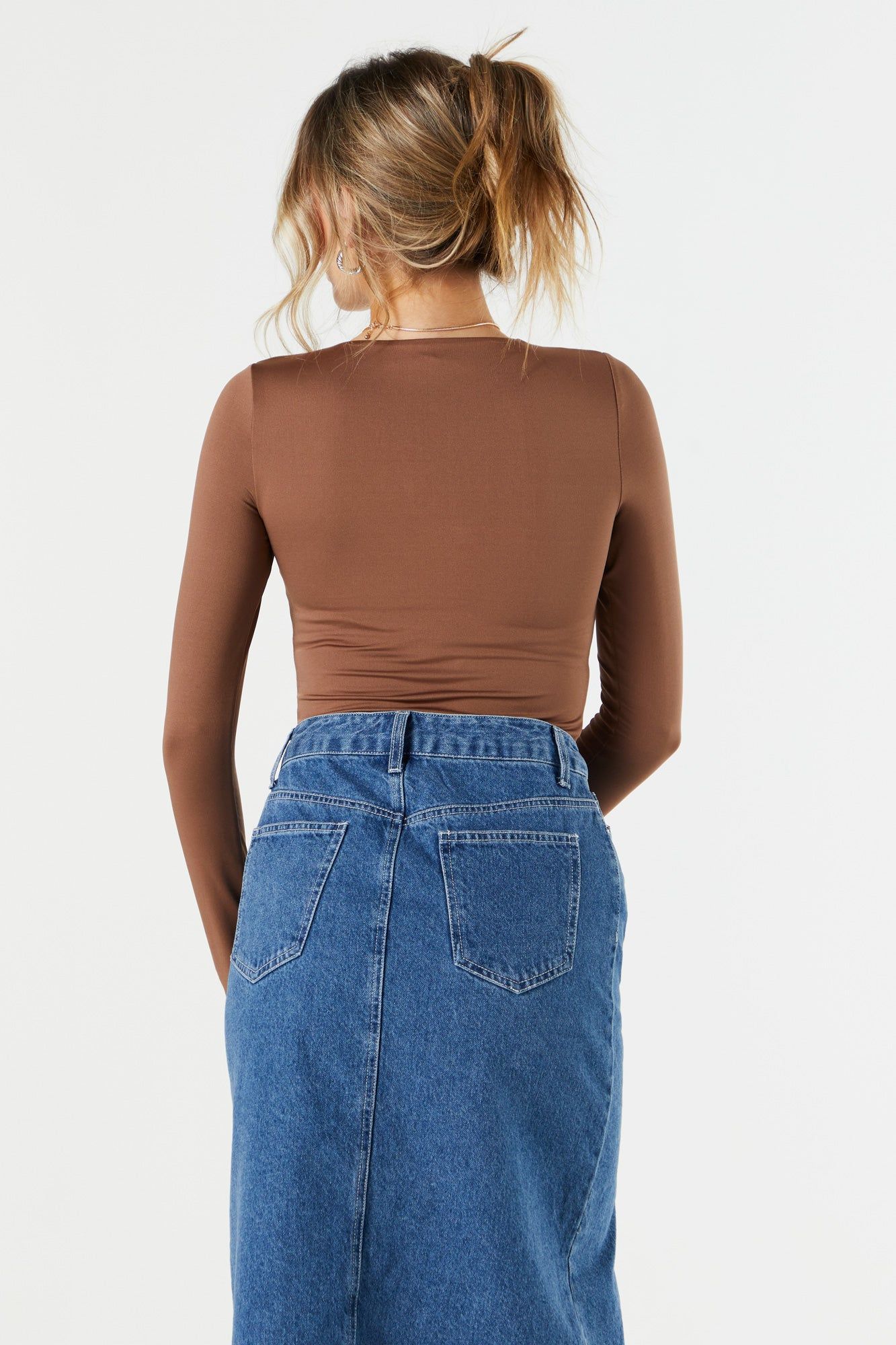 Maillot ras du cou à manches longues sold by Urban Planet product image thumbnail 17