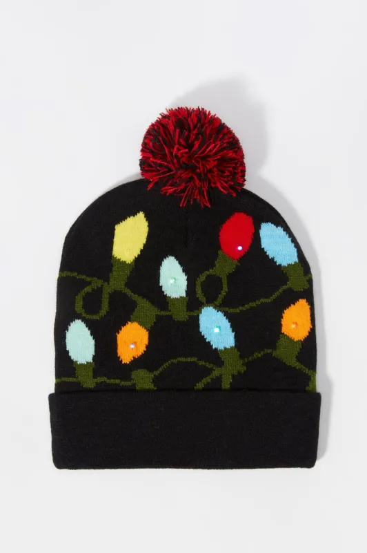 Tuque Lumières de Noël illuminée sold by Urban Planet