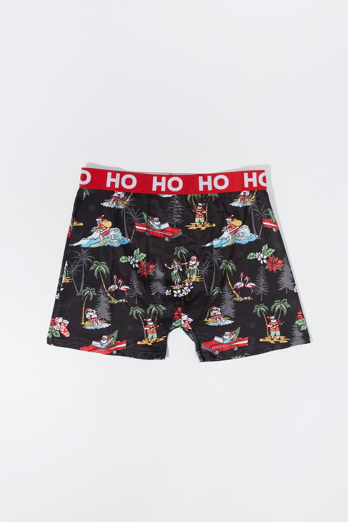 Christmas Vacation Santa Print Boxer Brief sold by Urban Planet