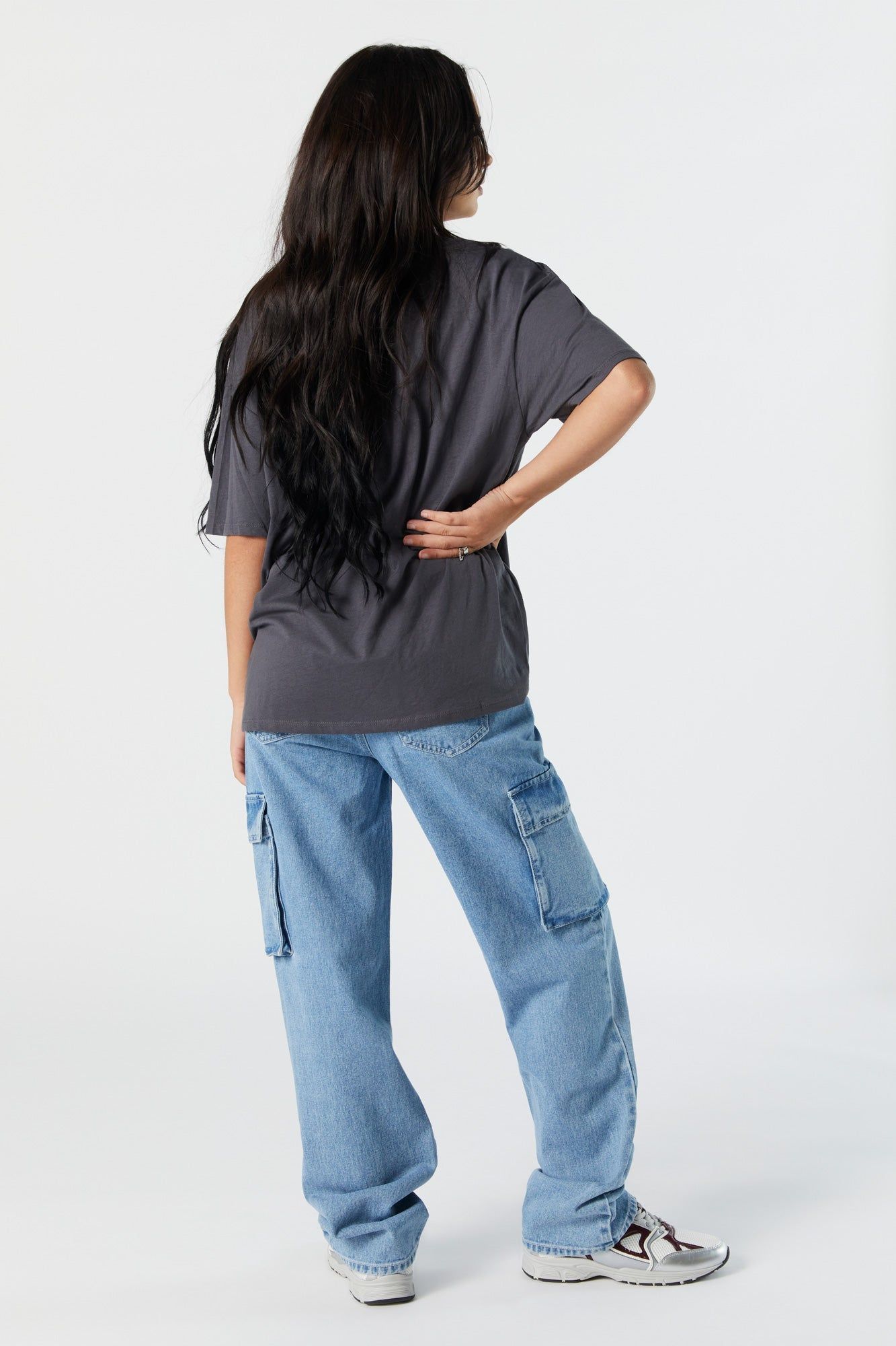 Medium Wash Everyday Cargo Jean sold by Urban Planet product image thumbnail 3