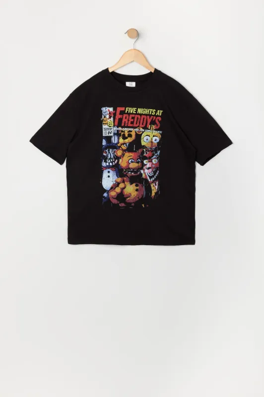 Boys Freddy's Fantasy Come to Life Graphic T-Shirt sold by Urban Planet