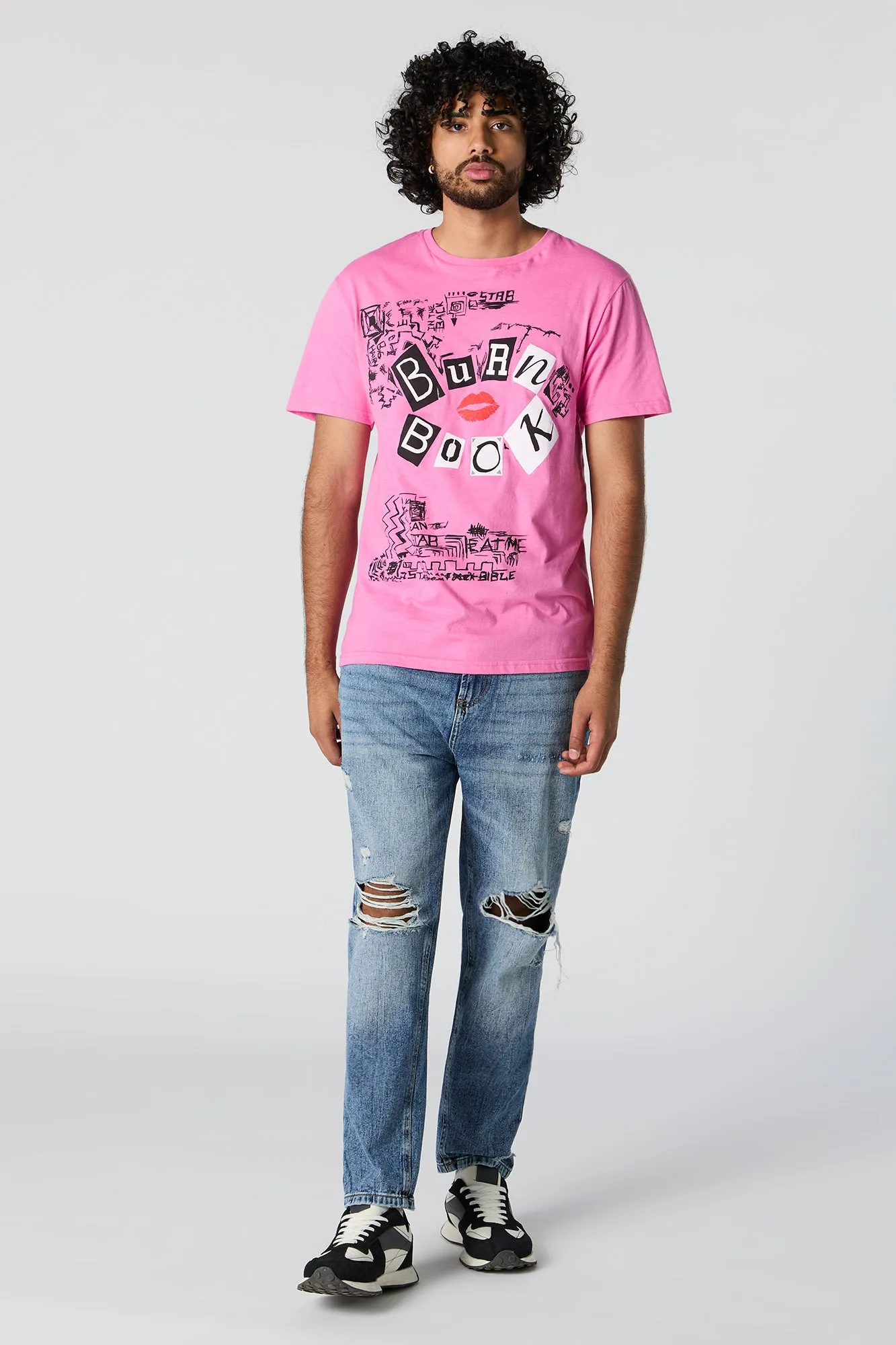 Burn Book Graphic T-Shirt sold by Urban Planet product image thumbnail 2