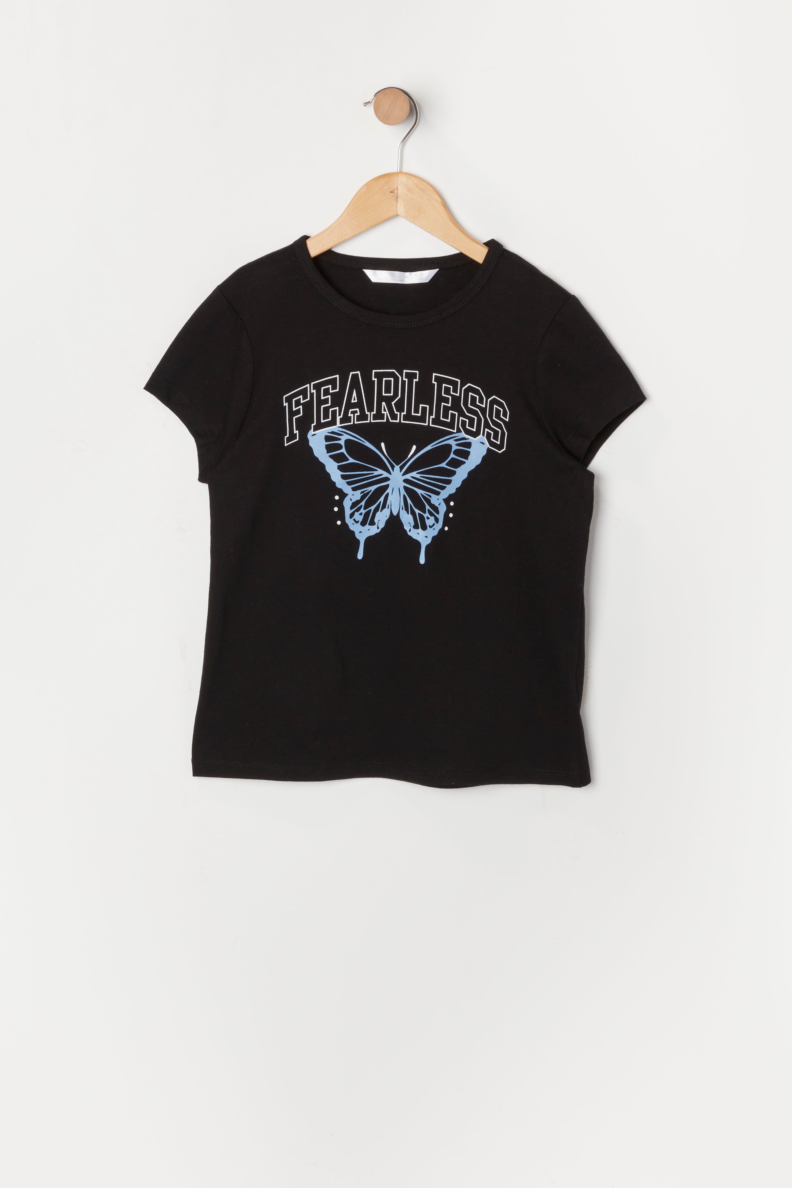 Girls Fearless Graphic T-Shirt sold by Urban Planet
