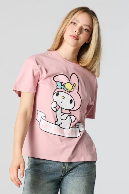My Melody Graphic Boyfriend T-Shirt sold by Urban Planet