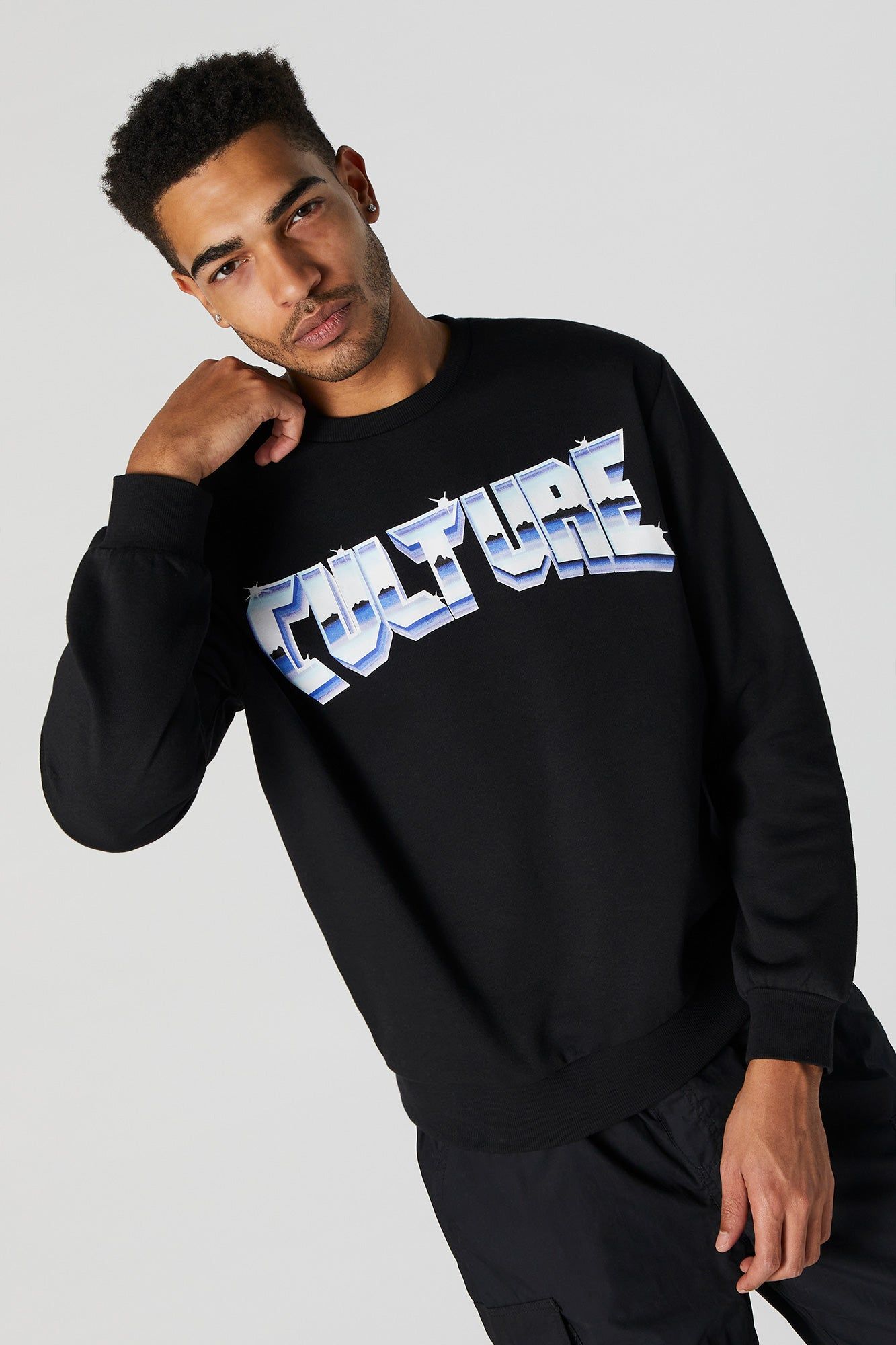 Culture Graphic Crew Neck Sweatshirt sold by Urban Planet