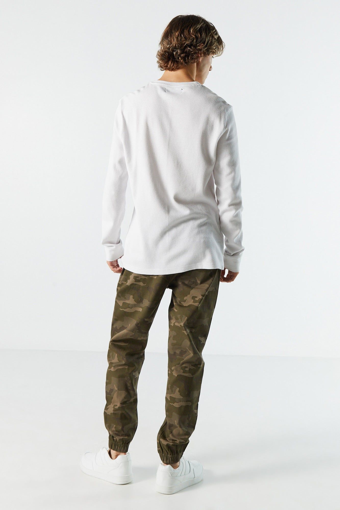 Green Camo Slim Jogger sold by Urban Planet product image thumbnail 3