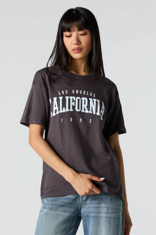 LA California 1995 Graphic Boyfriend T-Shirt sold by Urban Planet