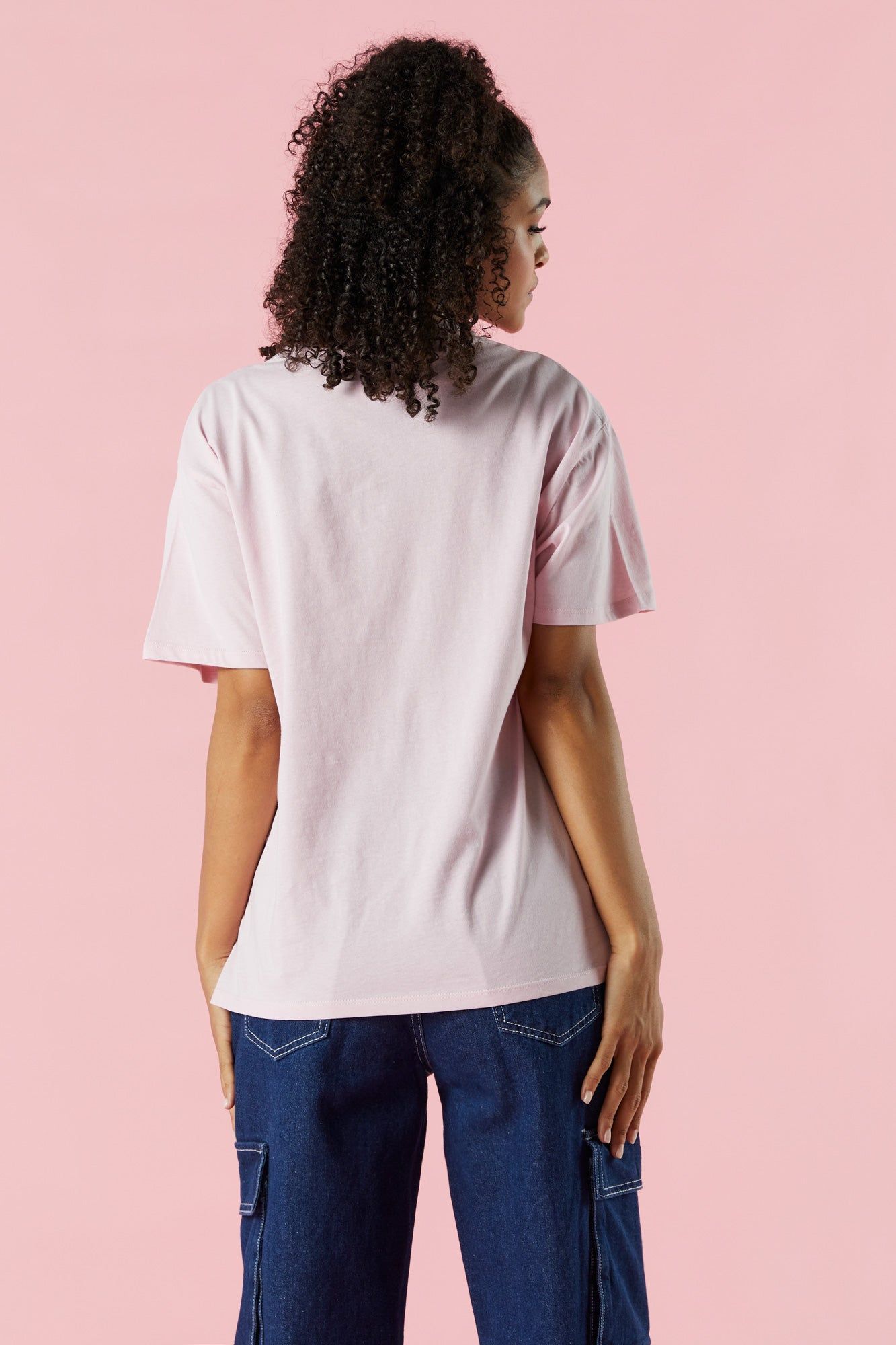 Barbie™ Logo Graphic Boyfriend T-Shirt sold by Urban Planet product image thumbnail 2