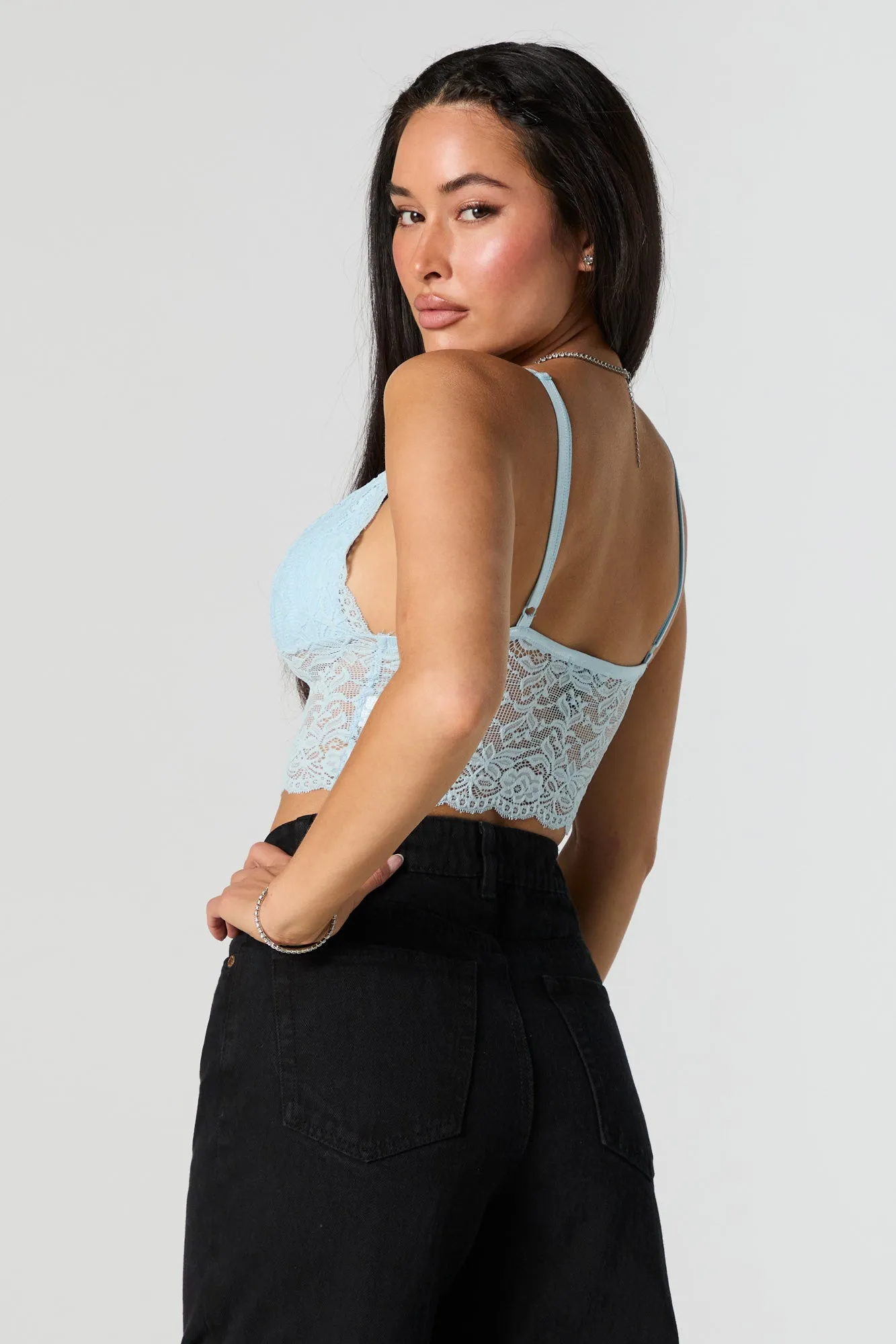 Lace Bralette sold by Urban Planet product image thumbnail 2