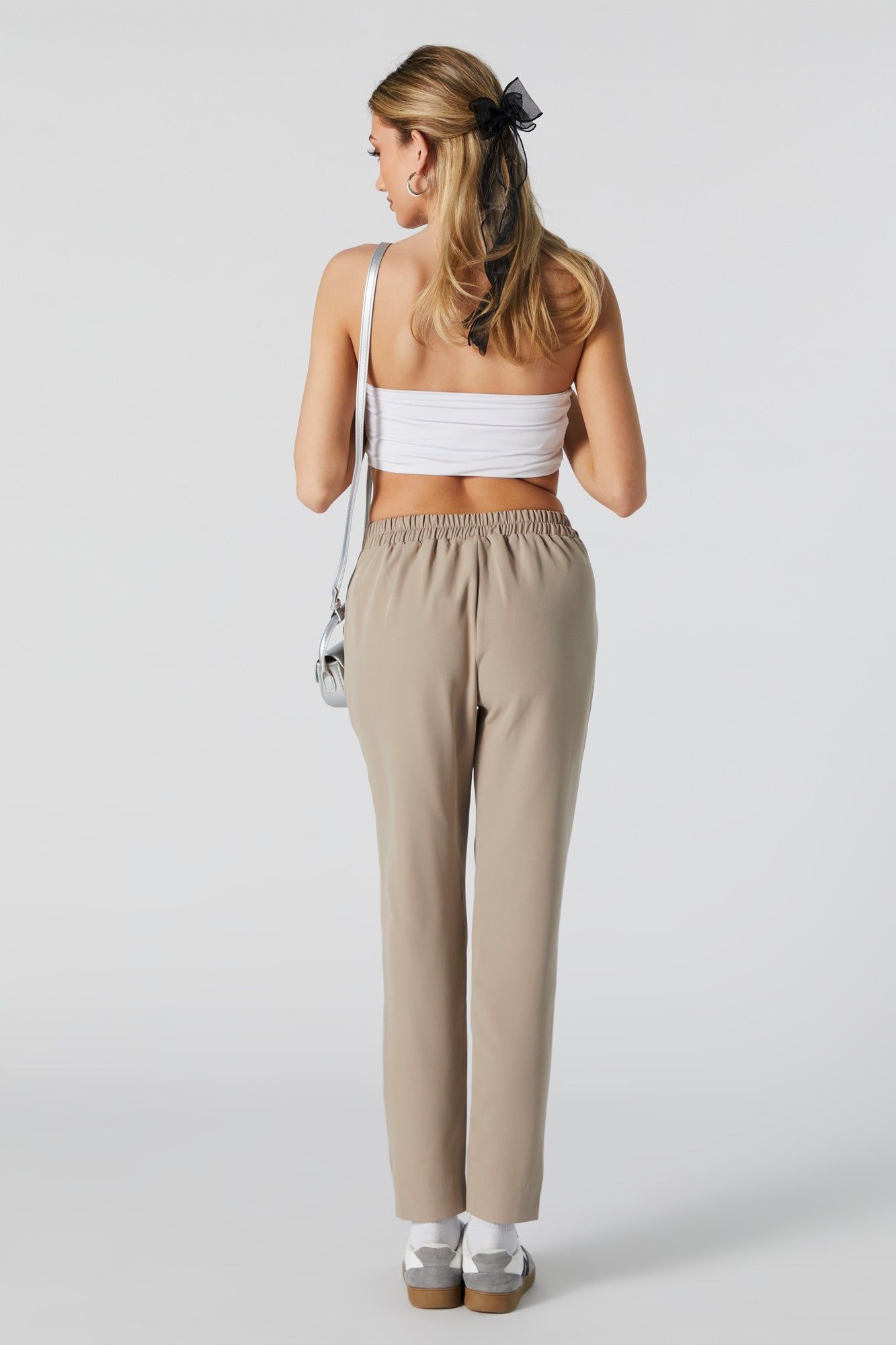 Pantalon à taille haute roulée sold by Urban Planet product image thumbnail 3