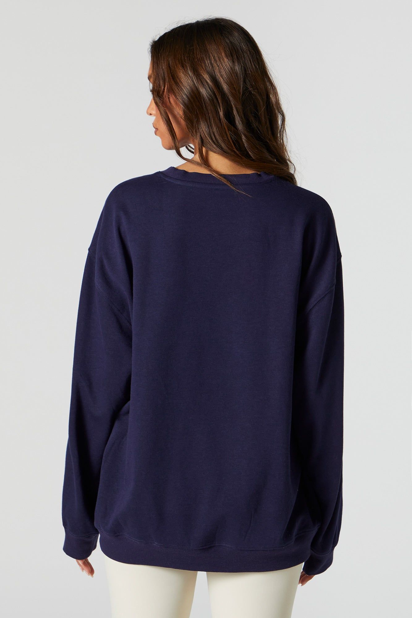 Ohana Means Family Graphic Boyfriend Sweatshirt sold by Urban Planet product image thumbnail 2