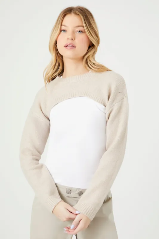 Sweater Knit Bolero sold by Urban Planet