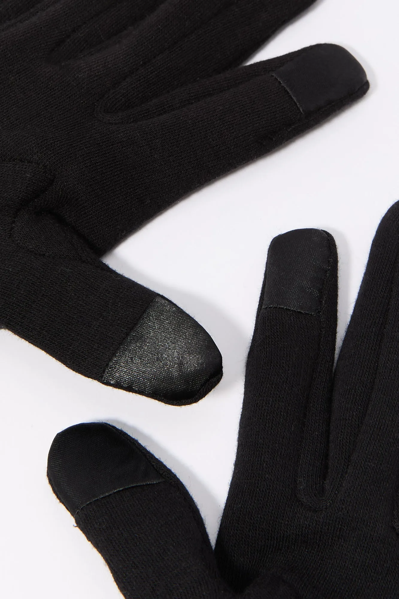 Faux Fur Trim Touch Screen Gloves sold by Urban Planet product image thumbnail 4