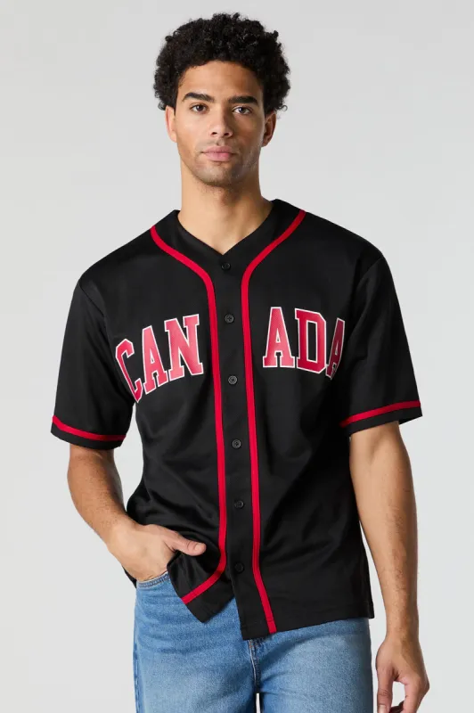 Canada Graphic Baseball Jersey made by Urban Planet