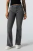 Austin Grey Wash Low Rise Flare Jean sold by Urban Planet
