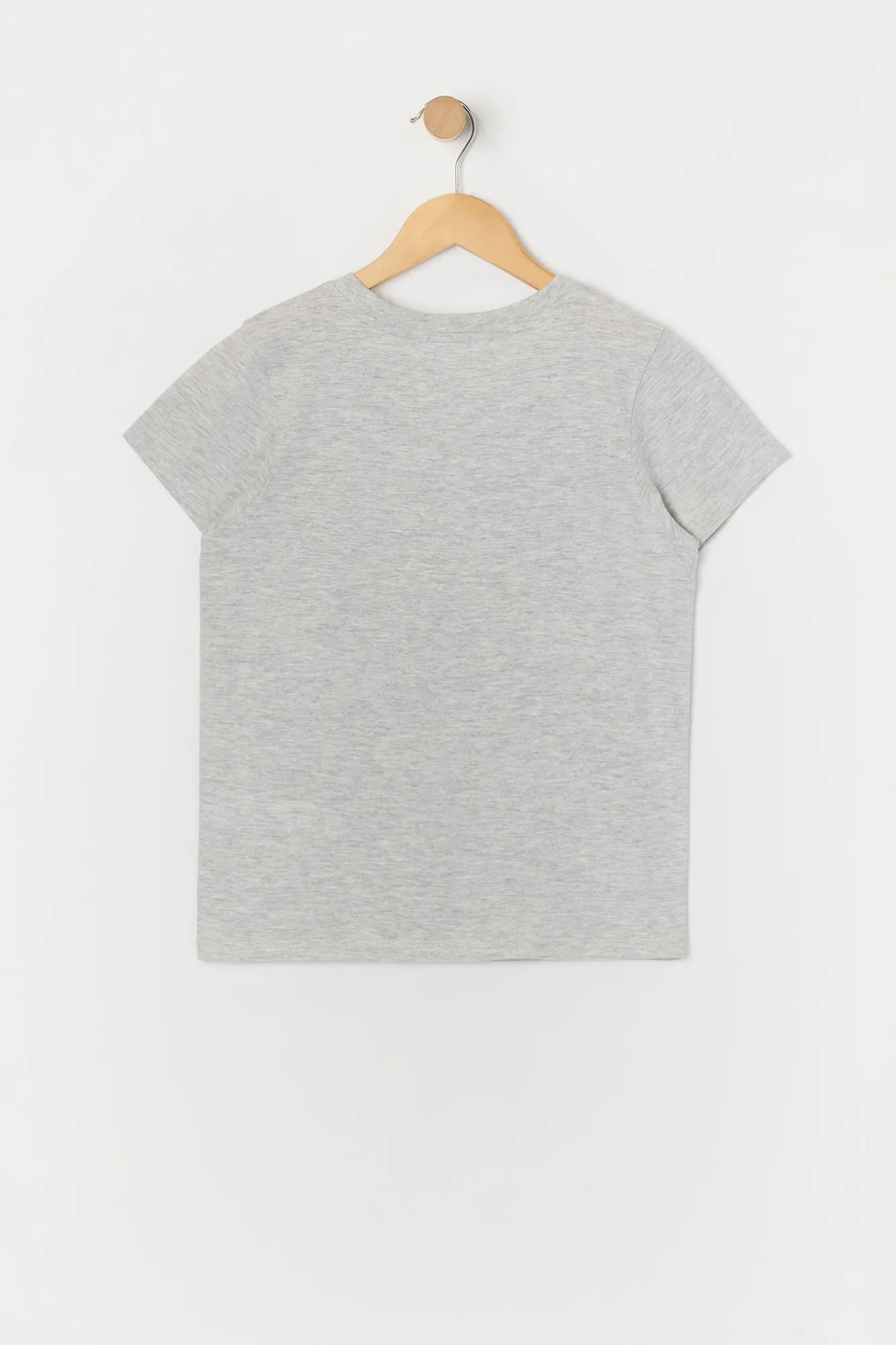 T-shirt à imprimé Positivity pour fille sold by Urban Planet product image thumbnail 2