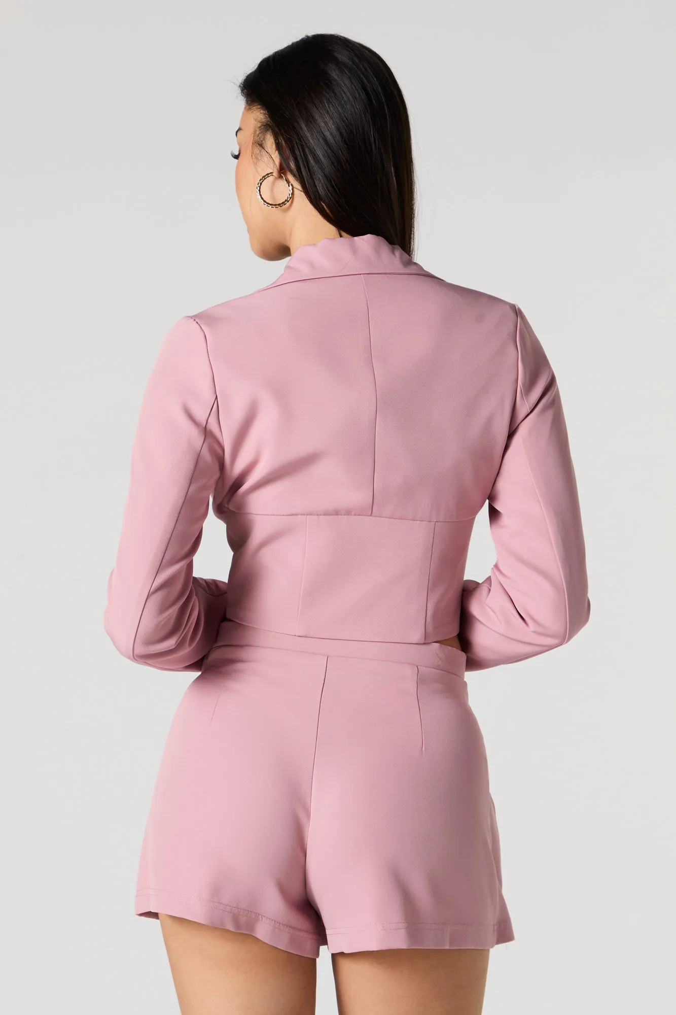 Blazer court avec agrafes sold by Urban Planet product image thumbnail 2