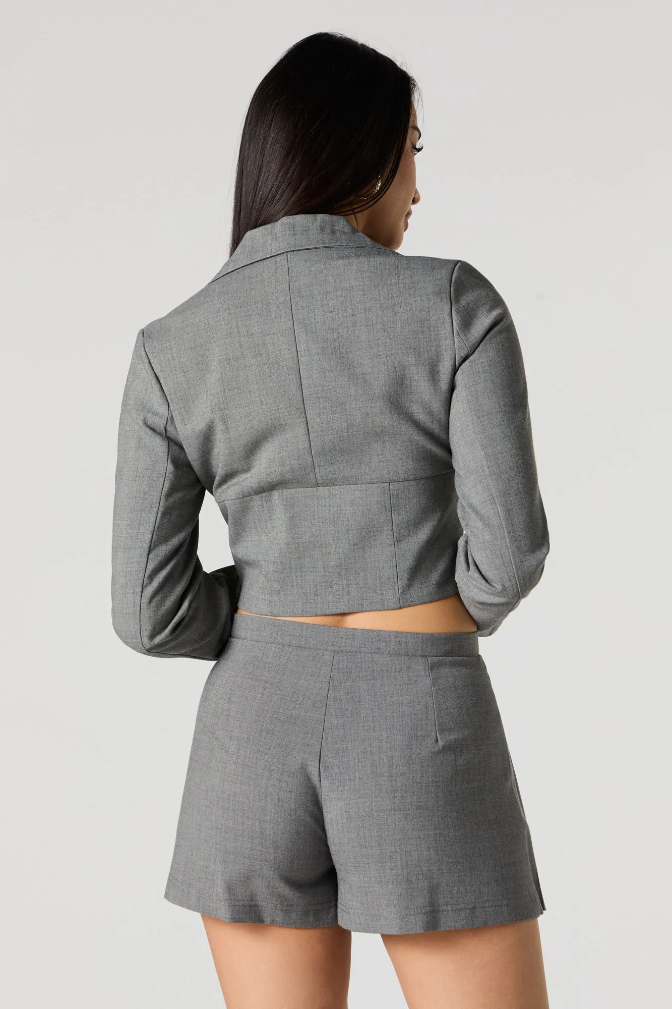 Blazer court avec agrafes sold by Urban Planet product image thumbnail 5