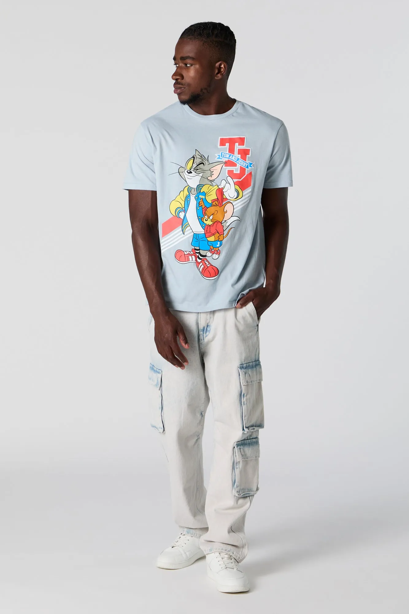 T-shirt à imprimé Tom and Jerry sold by Urban Planet product image thumbnail 2