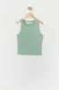 Girls Solid Ribbed Tank sold by Urban Planet