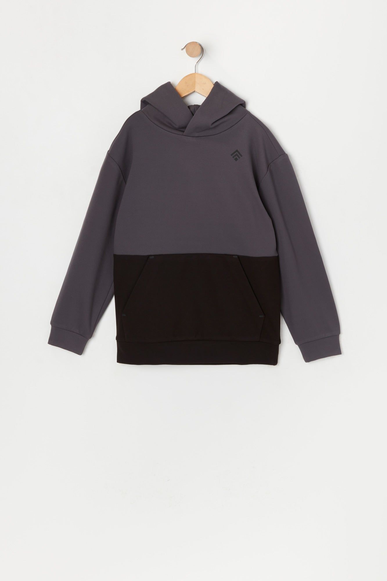 Boys Soft Tech Fleece Colourblock Hoodie sold by Urban Planet product image thumbnail 3