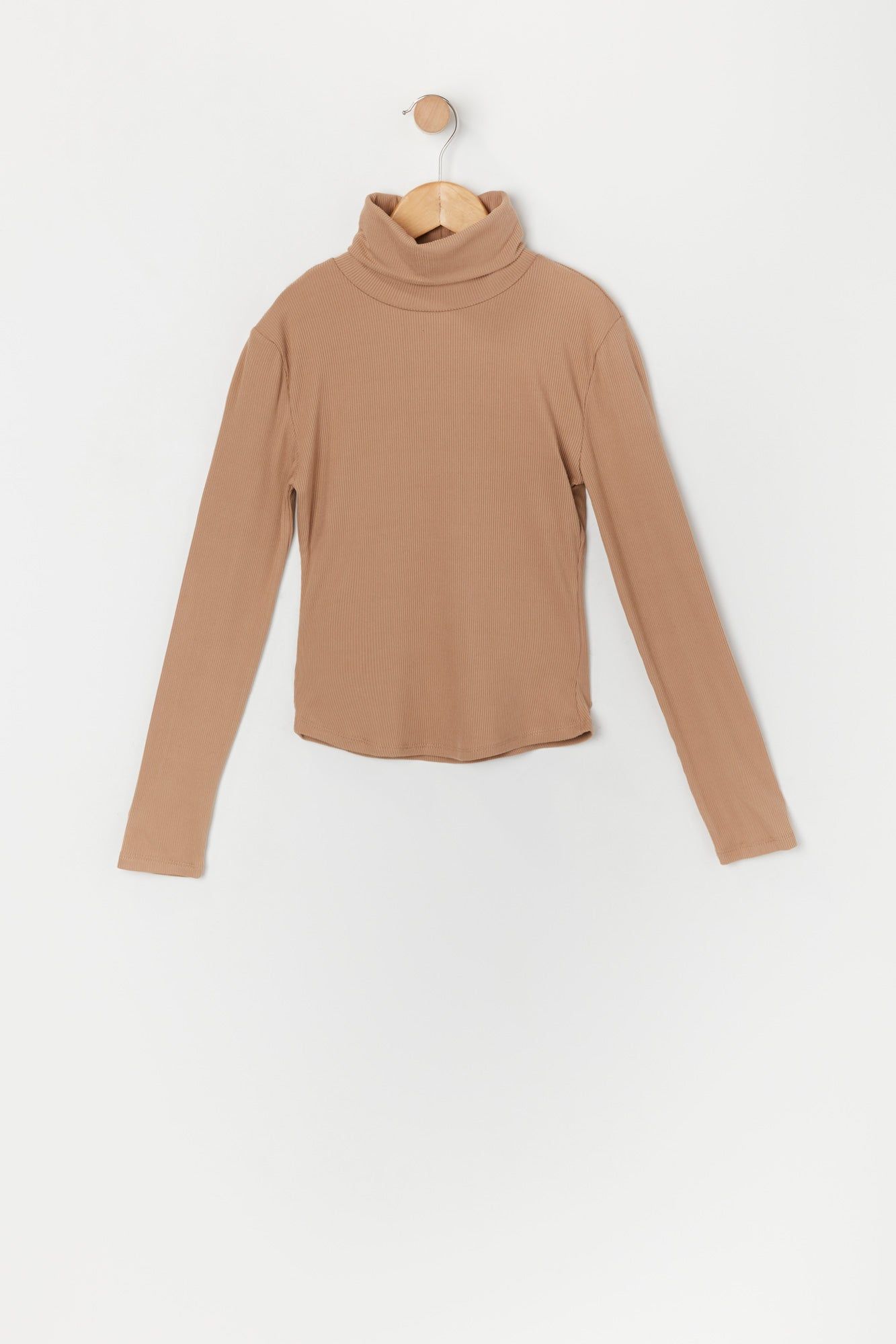 Col roulé côtelé à manches longues pour fille sold by Urban Planet