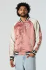 Satin Rose Embroidered Bomber Jacket sold by Urban Planet