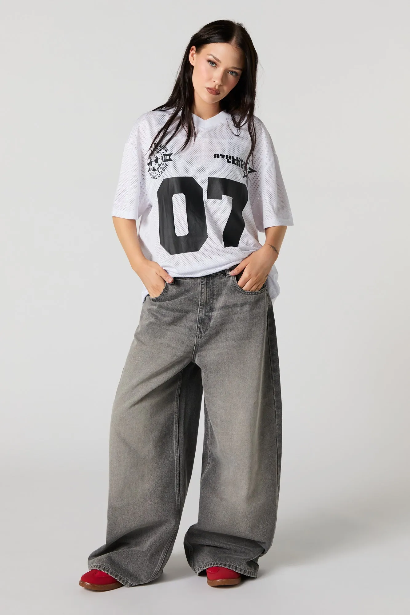 07 Graphic Mesh Jersey sold by Urban Planet product image thumbnail 3