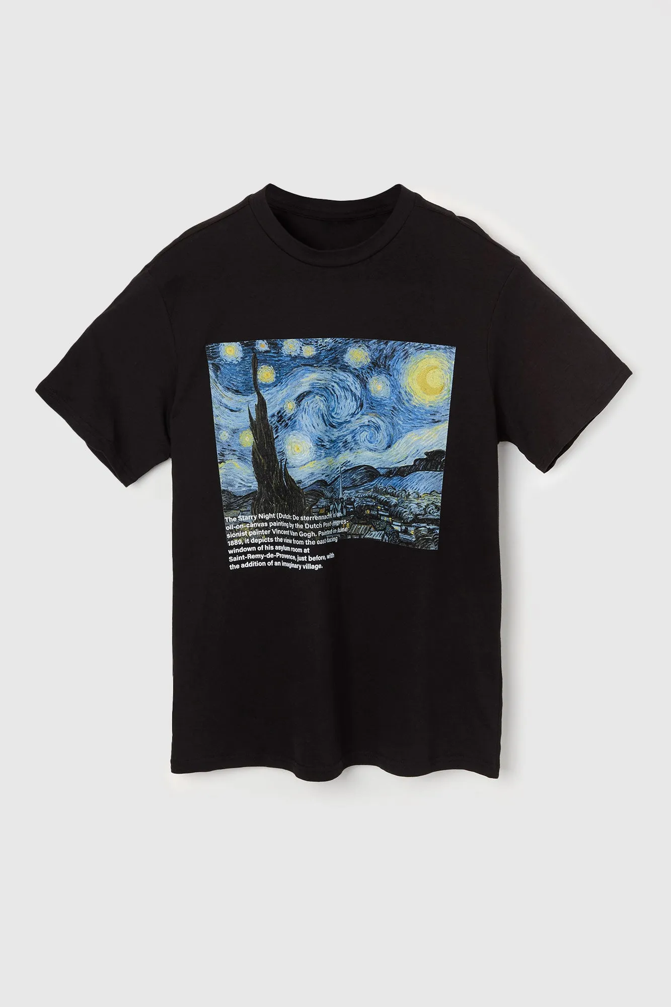 Starry Night Graphic T-Shirt sold by Urban Planet product image thumbnail 4