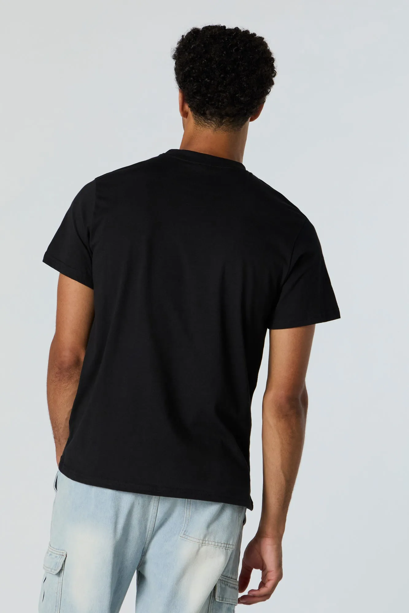 Starry Night Graphic T-Shirt sold by Urban Planet product image thumbnail 3