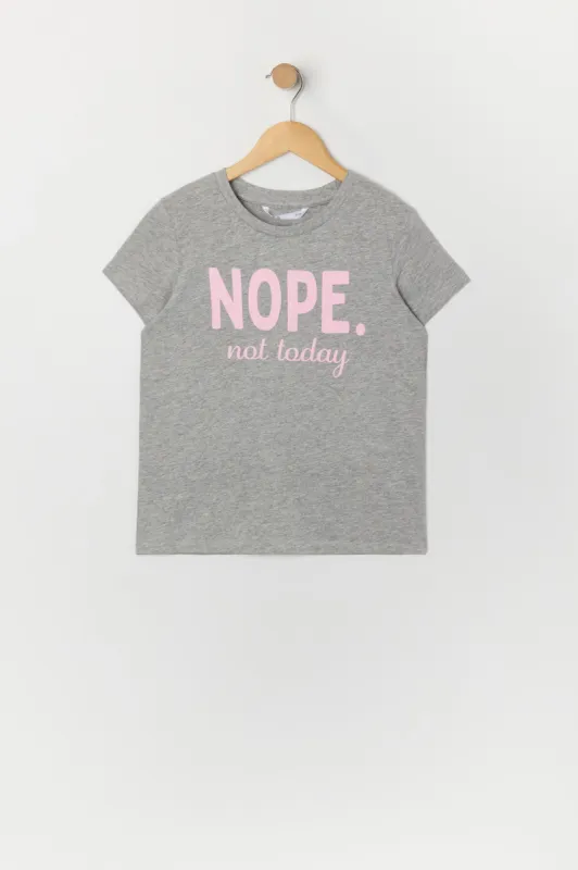 Girls Not Today Graphic T-Shirt sold by Urban Planet