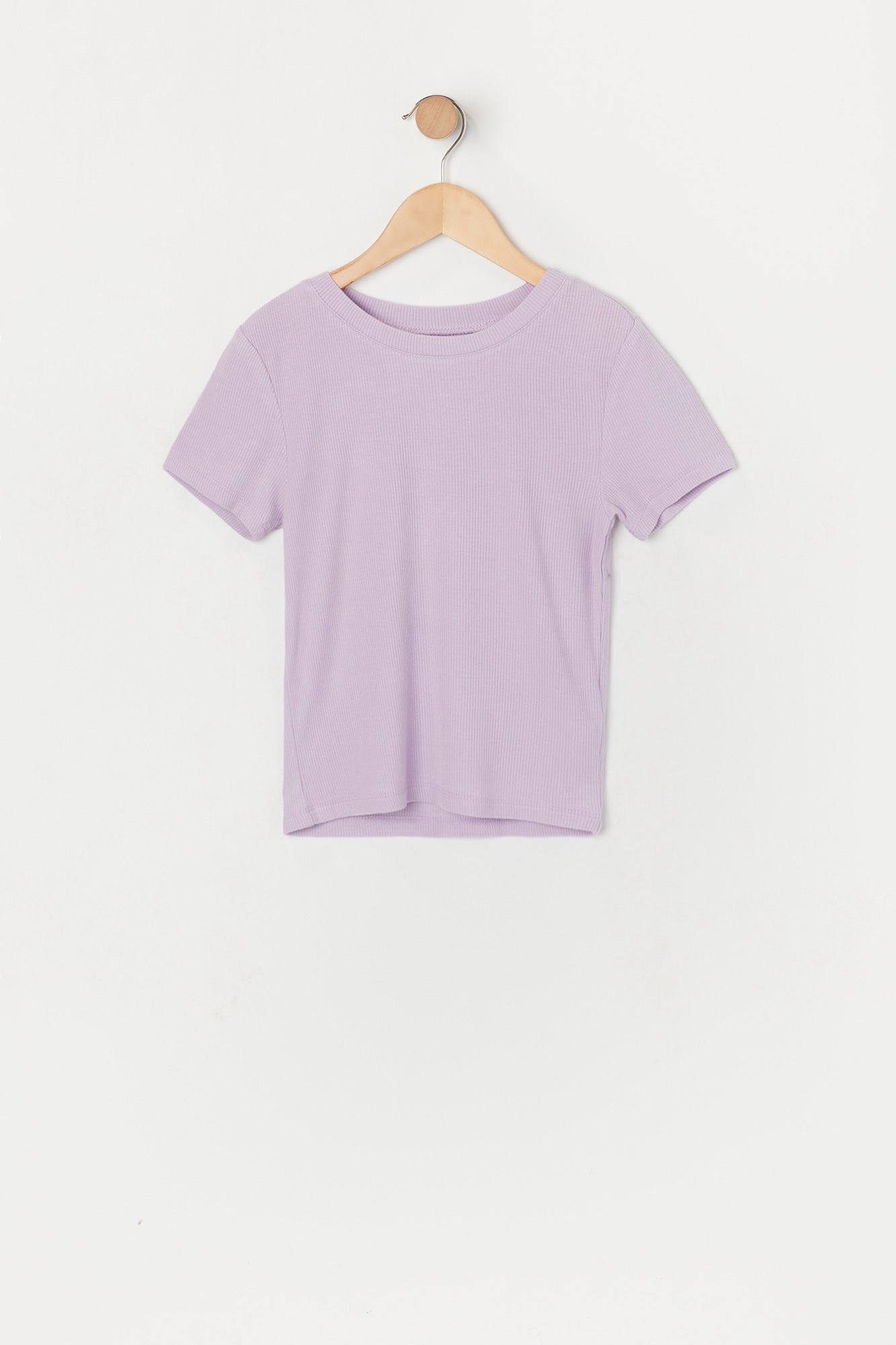 Girls Ribbed Baby Tee sold by Urban Planet