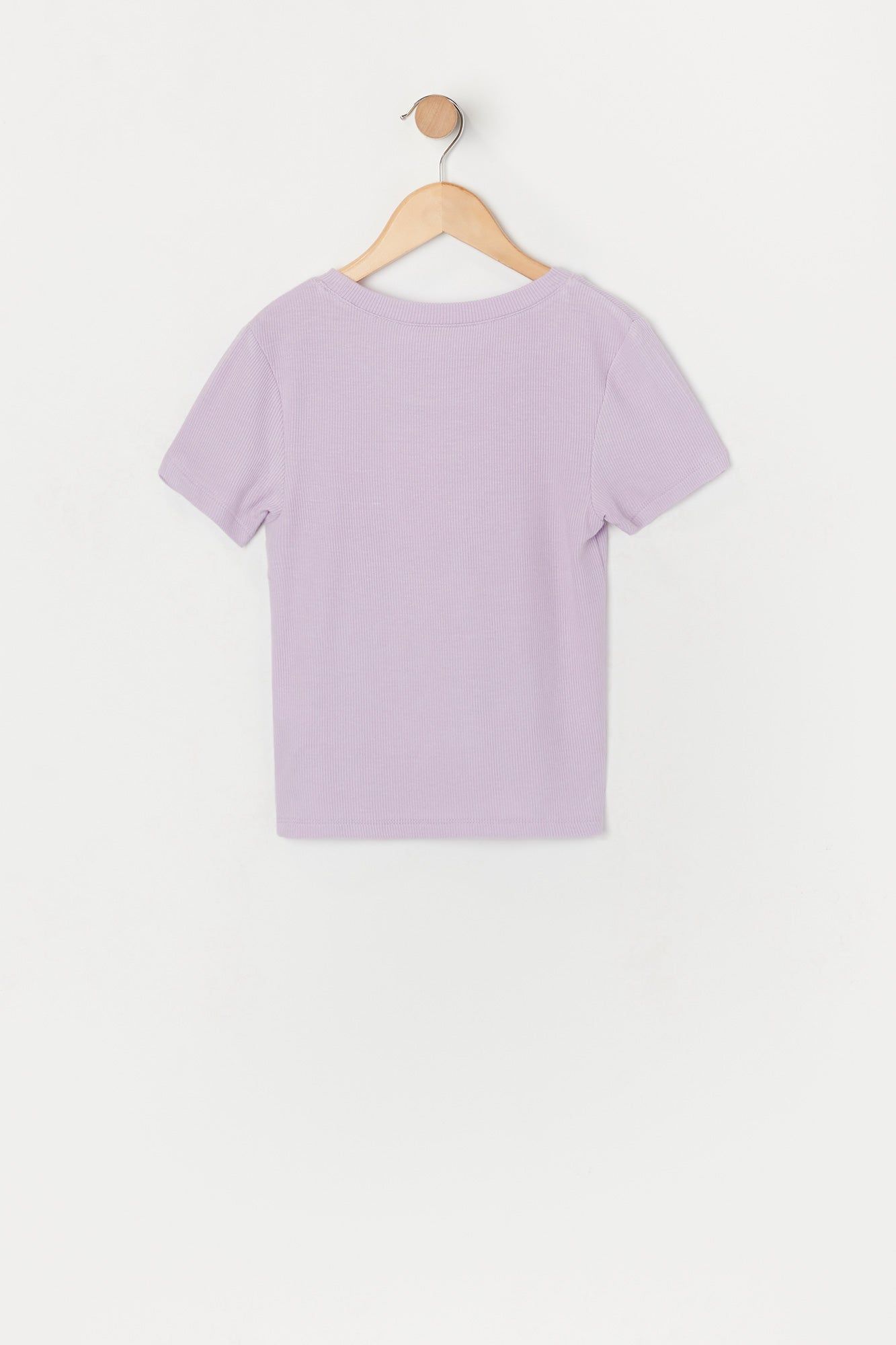 Girls Ribbed Baby Tee sold by Urban Planet product image thumbnail 2