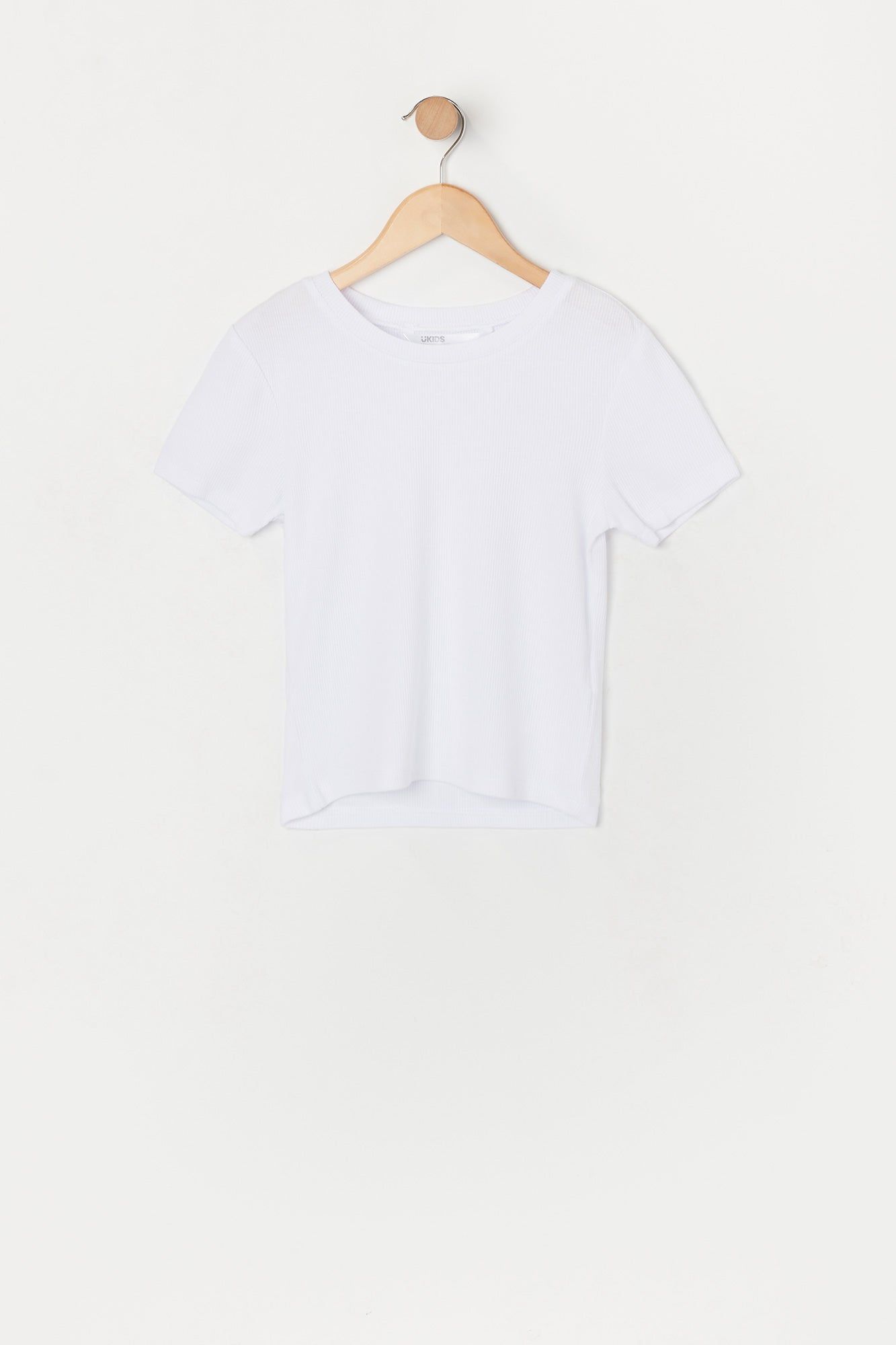 Girls Ribbed Baby Tee sold by Urban Planet product image thumbnail 5