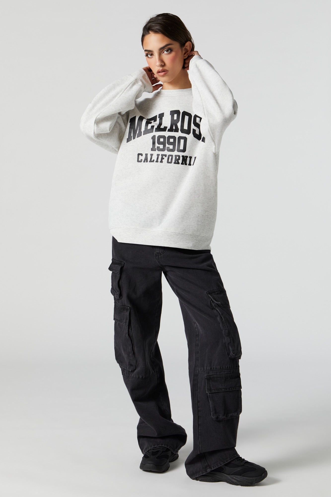 Chandail en molleton à imprimé Melrose sold by Urban Planet product image thumbnail 3