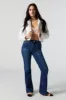 Austin Dark Wash Flare Jean sold by Urban Planet