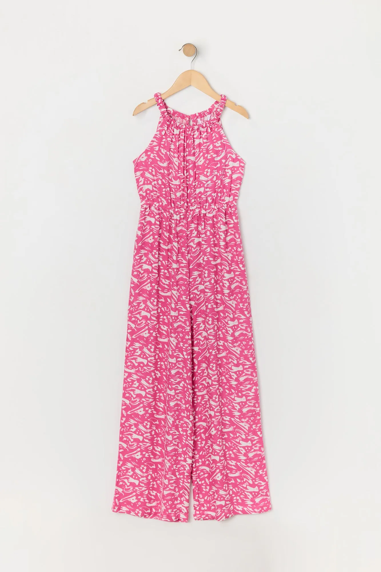 Girls Abstract Print Sleeveless Jumpsuit sold by Urban Planet product image thumbnail 3