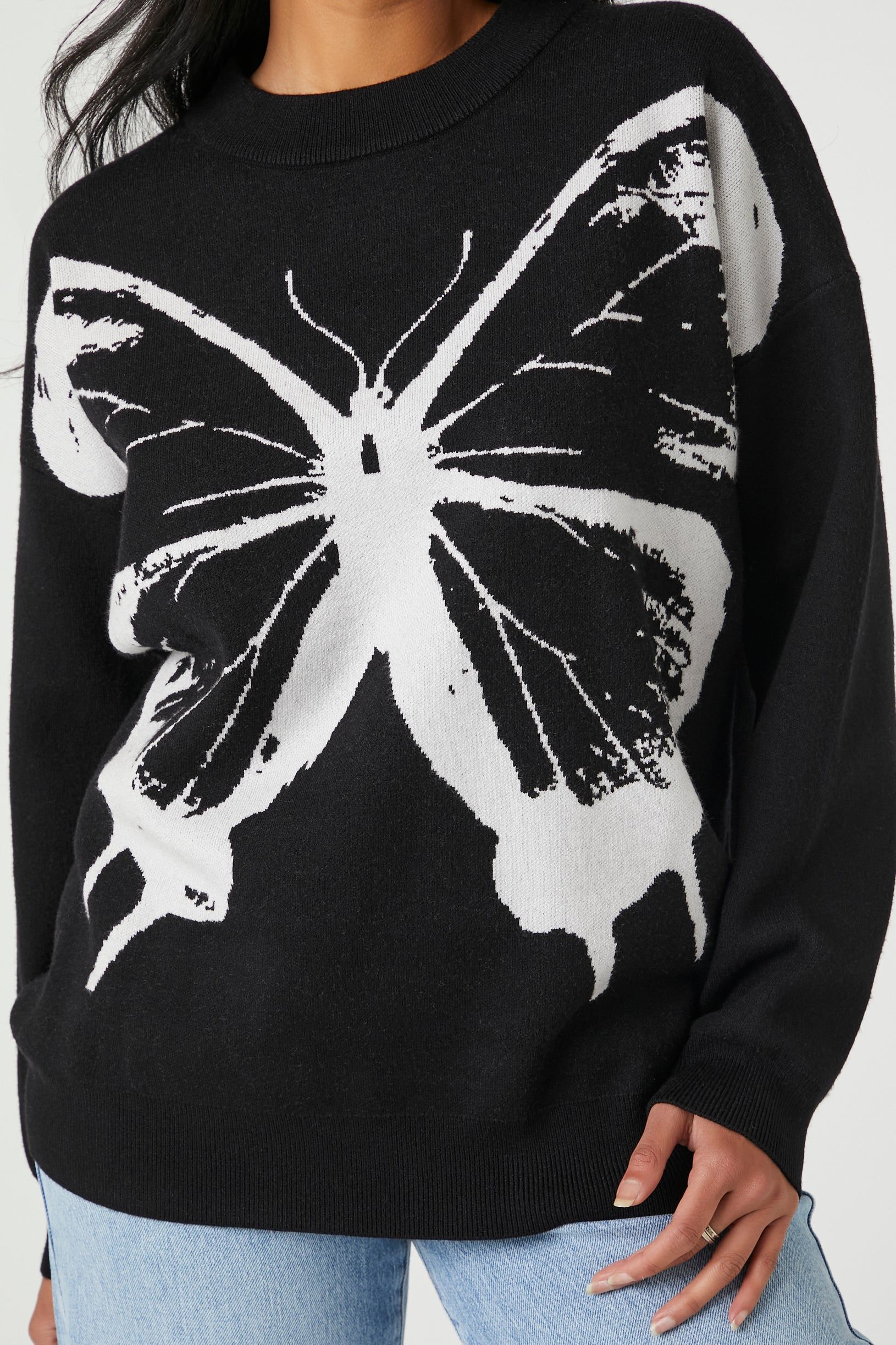 Butterfly Knit Sweater sold by Urban Planet product image thumbnail 5