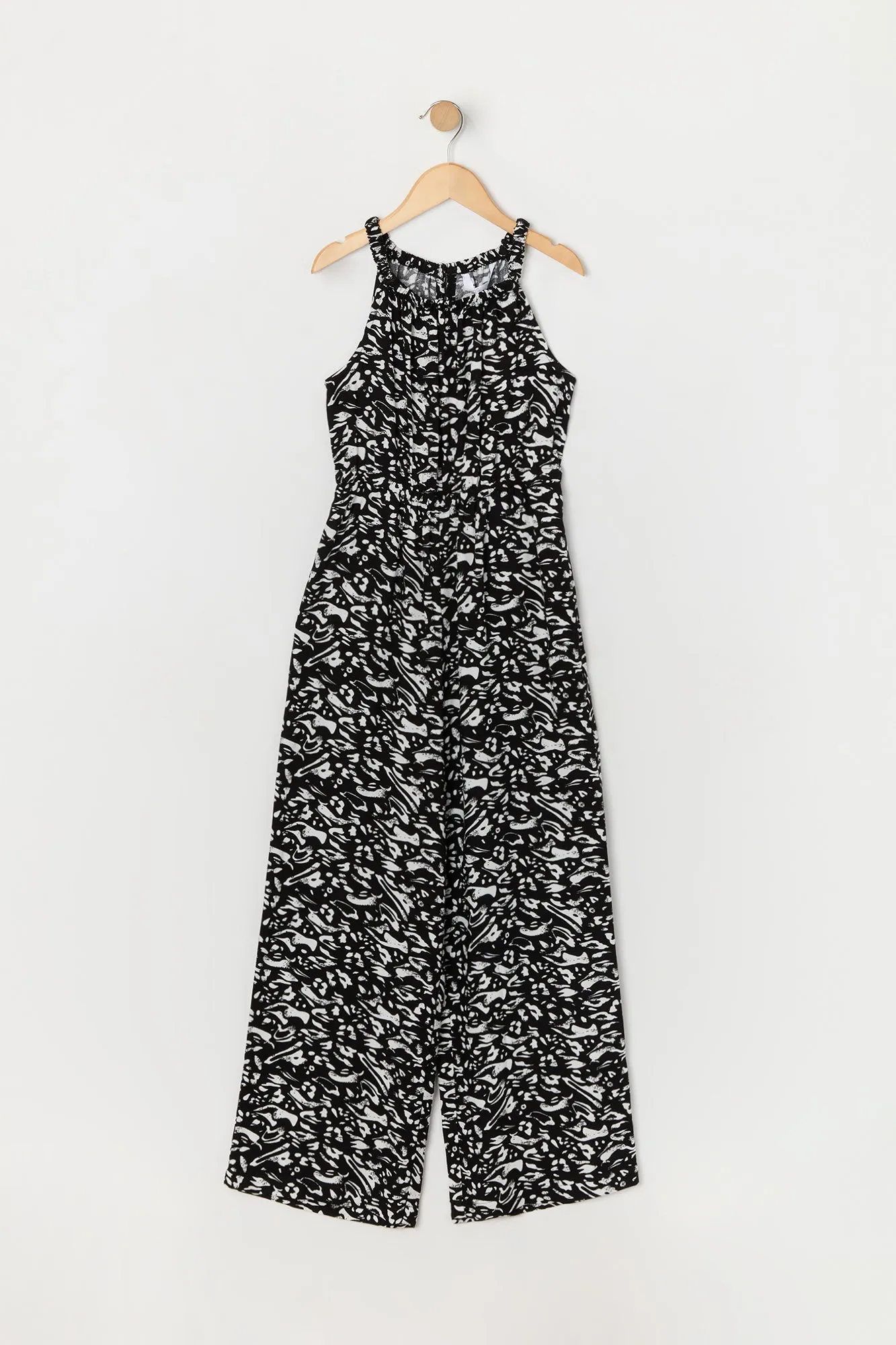 Girls Abstract Print Sleeveless Jumpsuit sold by Urban Planet product image thumbnail 5
