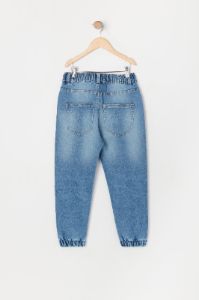 Boys Medium Wash Denim Jogger sold by Urban Planet